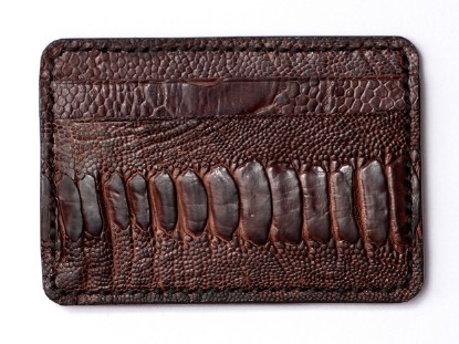Image de Portefeuille de carte de crédit en cuir himalayen 1/1