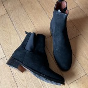 Picture of SCO-24-001 : 10 US, Black Suede Boots